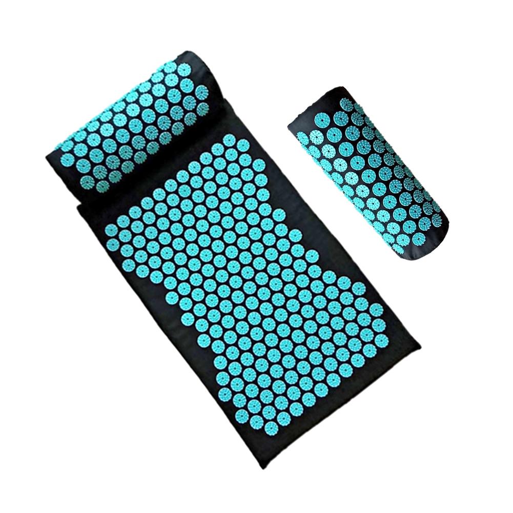 Acupressure Muscle Relief Yoga Mat + Pillow